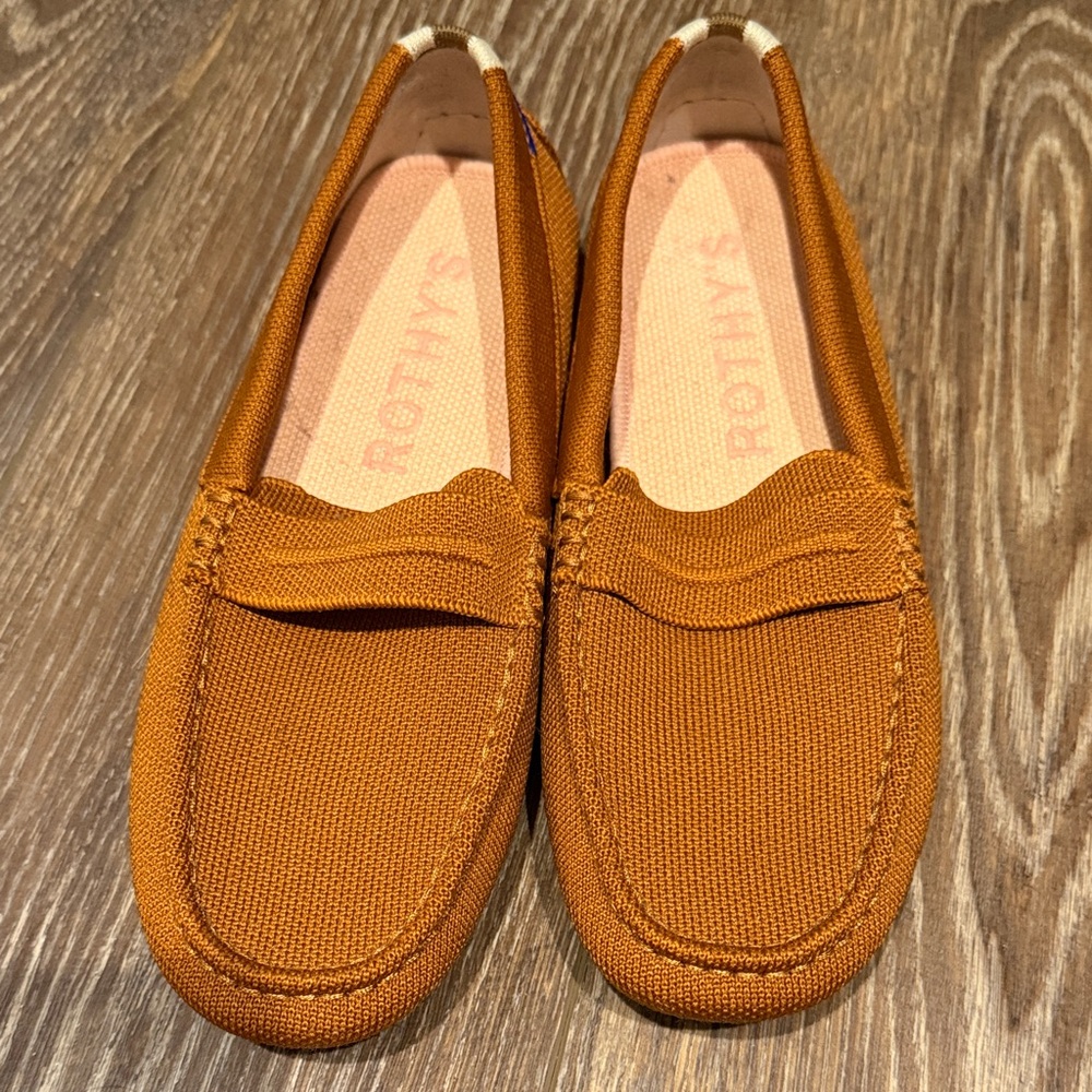 Rothy's Brown Loafer Drivers